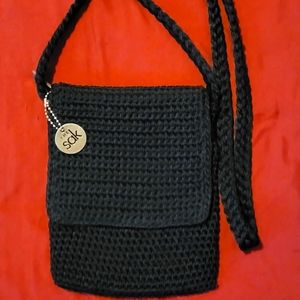 The Sak Mini Crotcheted Crossbody Purse
